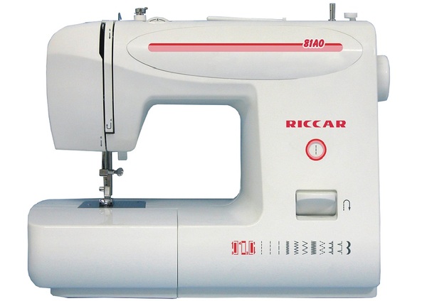Máy may Riccar 81A0 với 12 mẫu đường chỉ có sẵn