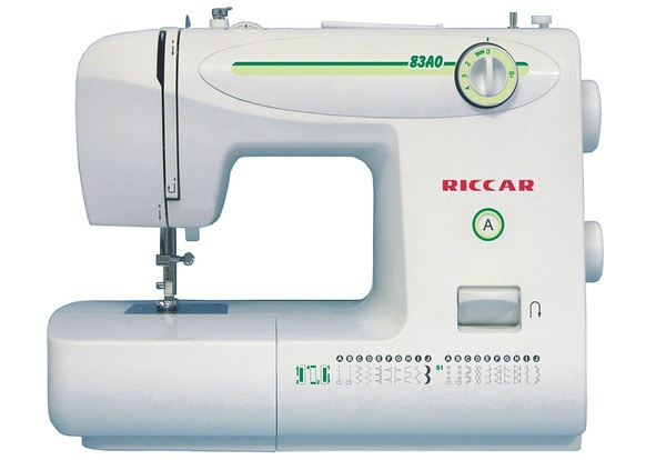 Máy may Riccar 83A0 với 20 mẫu đường chỉ có sẵn đa năng