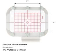 Khung thêu nam châm kim loại – Brother NV800E, NV880E kích thước 130x180mm